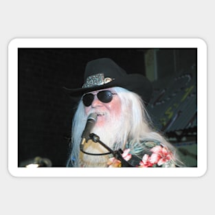 Leon Russell Photograph Sticker